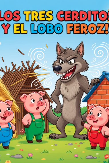 Los Tres Cerditos Y El Lobo Feroz!